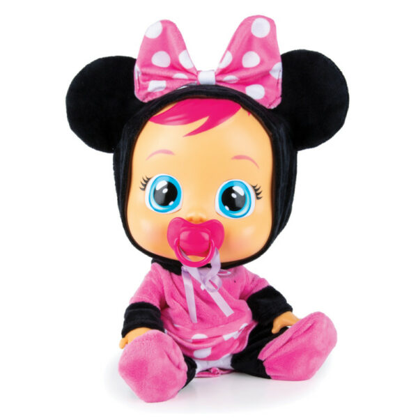 Cry Babies Κλαψουλίνια Disney Minnie - Διαδραστική Κούκλα Ποντικάκι Κλαίει Με Αληθινά Δάκρυα